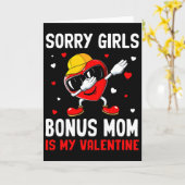 Sorry Girls Bonus Moeder Is Mijn Valentijnshart Da Kaart (Gele Bloem)