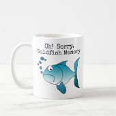 Sorry! Goudvisgeheugen Koffiemok (Links)