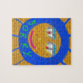 Sorry Graffiti, Art Sad Face, Sadness Regret Legpuzzel (Horizontaal)