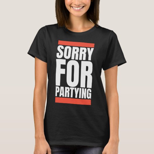 Sorry grappigheid voor het samenvoegen van Hallowe T-shirt (Voorkant)