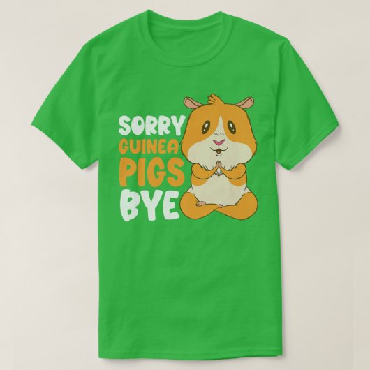 Sorry Guinee Pigs Dag Funny Furry T-shirt (Design voorkant)