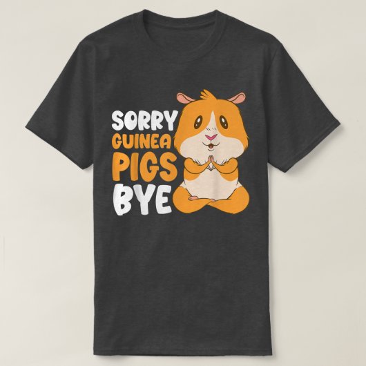 Sorry Guinee Pigs Dag Funny Furry T-shirt (Design voorkant)