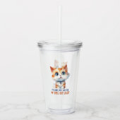 Sorry, heb ik mijn ogen hardop uitgestoken? – Sass Acryl Drinkbeker (Voorkant)