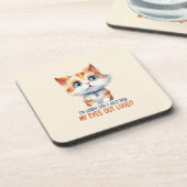 Sorry, heb ik mijn ogen hardop uitgestoken? – Sass Bier Onderzetter (Linkerzijde)