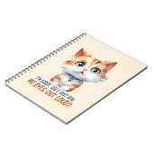 Sorry, heb ik mijn ogen hardop uitgestoken? – Sass Notitieboek (Linkerzijde)