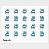Sorry, heb plannen Fun Cat Lover Cadeau Ronde Sticker (Vel)