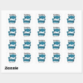 Sorry, heb plannen Fun Cat Lover Cadeau Vierkante Sticker (Vel)