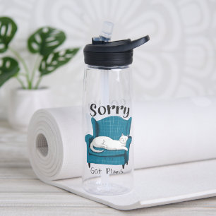 Sorry, heb plannen Fun Cat Lover Cadeau  Waterfles