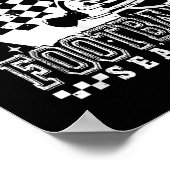 Sorry I Can't Football Season American Football Ga Poster (Hoek)