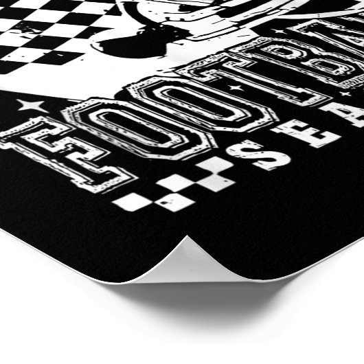 Sorry I Can't Football Season American Football Ga Poster (Hoek)