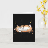 Sorry I Can't Go I'm An Indoor Cat Kaart (Gele Bloem)