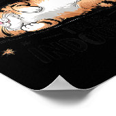 Sorry I Can't Go I'm An Indoor Cat Poster (Hoek)