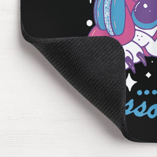 Sorry I Can't Hear You I'm Dissociating Funny Dog Muismat (Hoek)