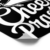 Sorry I Can't I Have Cheer Practice Cheerleader Ch Poster (Hoek)