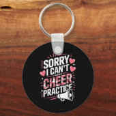 Sorry I Can't I Have Cheer Practice Cheerleader  Sleutelhanger (Voorkant)