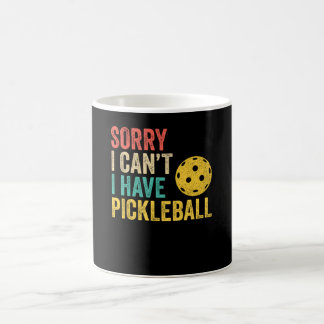 Sorry I Can't I Have Pickleball Koffiemok