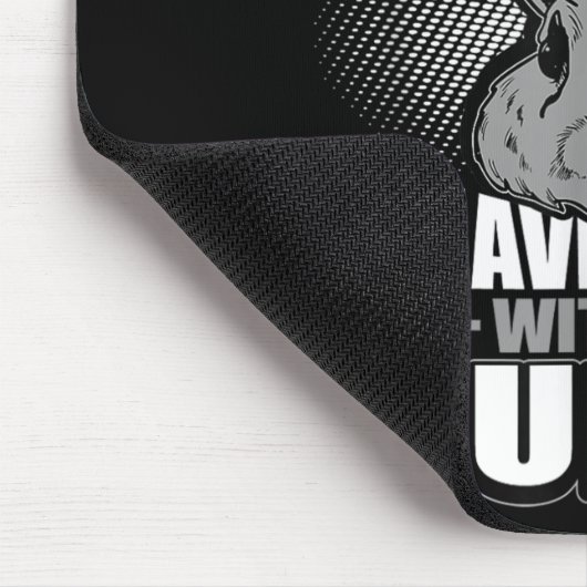 Sorry I Can't I Have Plans With My Bunny Rabbit Muismat (Hoek)