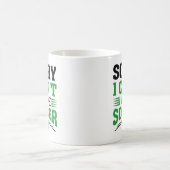 Sorry I Can't I Have Soccer Koffiemok (Center)