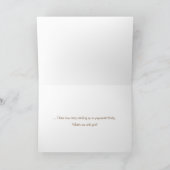 "sorry i haven't written" greeting card  kaart (Binnen)