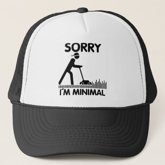 Sorry  i´m minimal trucker pet (Voorkant)