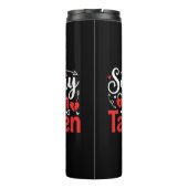 Sorry I’m Taken Funny Valentine Relationship Desig Thermosbeker (Achterkant)