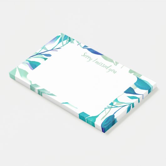 Sorry I missed you -ministry Post-it® Notes (Schuin)