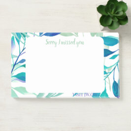 Sorry I missed you. Visit Jw.org  Post-it® Notes