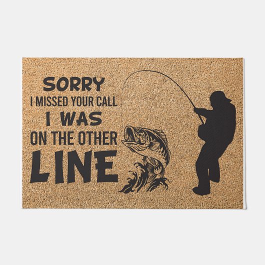Sorry I Missed Your Call Fisher Deurmat (Voorkant)