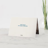 SORRY, I TASTED BIRTHDAY CARD BEDANKKAART (Achterkant)