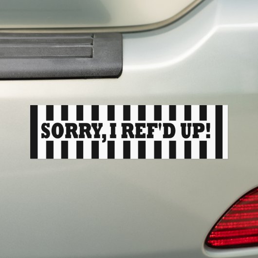Sorry, ik bel Bumperstickers omhoog (Op auto)