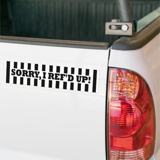 Sorry, ik bel Bumperstickers omhoog (Op Truck)