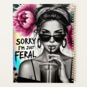 Sorry, ik ben gewoon voor echte sassy sarcastische planner (Achterkant)