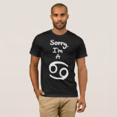 Sorry, ik ben kanker t-shirt (Voorkant volledig)