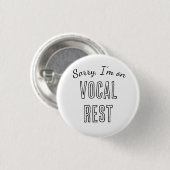 Sorry, ik ben mijn stem aan het sparen ronde button 3,2 cm (Voorkant /achterkant)