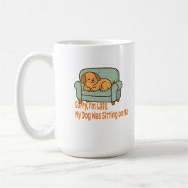 Sorry, ik ben te laat - problemen met hondeneigena koffiemok