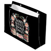 Sorry, ik ben vanavond volgeboekt  groot cadeauzakje (Voorkant Gekanteld)