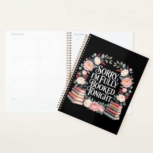 Sorry, ik ben vanavond volgeboekt planner (Display)