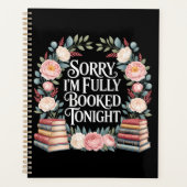 Sorry, ik ben vanavond volgeboekt planner (Voorkant)