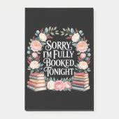Sorry, ik ben vanavond volgeboekt  post-it® notes (Voorkant)