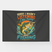 Sorry, ik dacht aan vissen spandoek (Horizontaal)