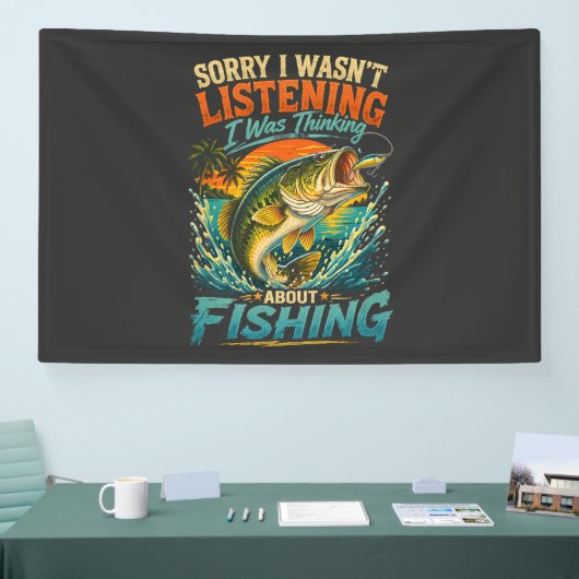 Sorry, ik dacht aan vissen spandoek (Beurs)