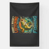 Sorry, ik dacht aan vissen spandoek (Verticaal)
