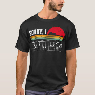 Sorry Ik Geef Er Geen Bal Hidden Bericht Retro Git T-shirt