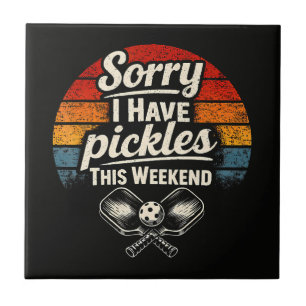 Sorry, ik heb dit weekend augurken tegeltje
