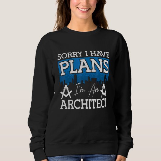 Sorry Ik Heb Plannen Architects Baan Architectuur Trui (Voorkant)