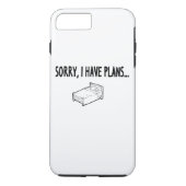 Sorry, ik heb plannen Case-Mate iPhone case (Achterkant)