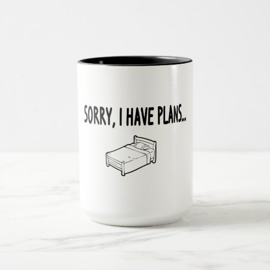 Sorry, ik heb plannen mok (Midden)