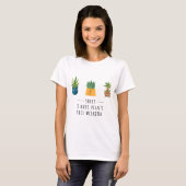 Sorry Ik Heb Planten Dit Weekend Design T-shirt (Voorkant volledig)