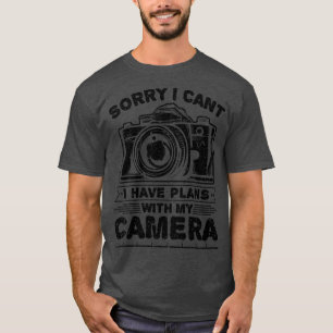 Sorry, ik kan geen grappige camera t-shirt