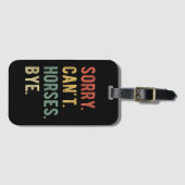 Sorry, ik kan geen paarden kopen II Bagagelabel (Voorkant (horizontaal))